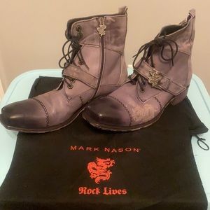 Mark Nason Portnoy Rock Lives boots  - size 9.5